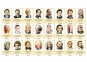 Комплект портретов известных композиторов