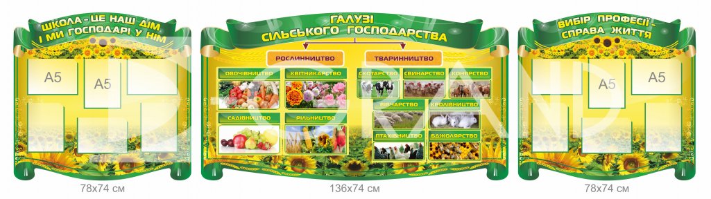 Комплект стендів 