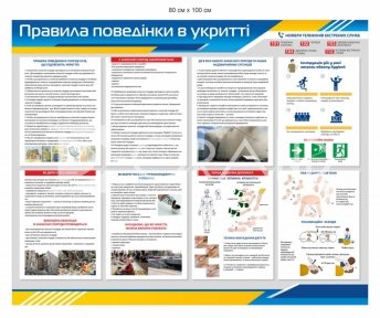 Правила поведінки в укритті для підприємства