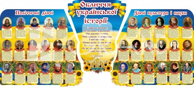 Патріотичний стенд для оформлення кабінету