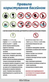 Правила користування басейном