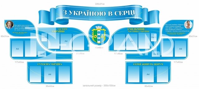 Комплект презентаційних стендів 