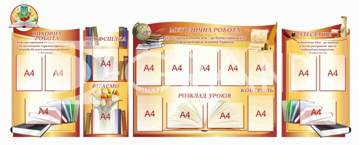 Композиція стендів «Методична робота»