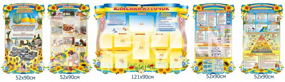 Композиція стендів «Класний куточок» збірна