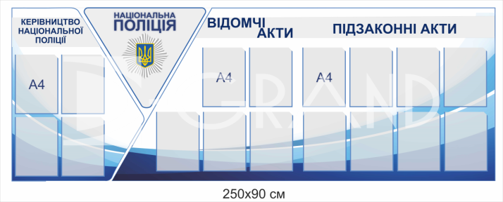 Стенд для національної поліції України