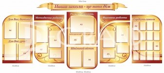 Комплект стендів  «Наша школа – наш дім!»