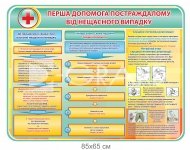 Перша допомога постраждалому при нещасних випадках