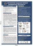 Стенд “Алгоритми надання першої домедичної допомоги”