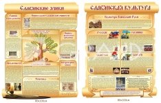 Комплект стендів «Слов’янська культура та мова»