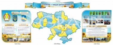 Куточок державної символіки з історіює ЦПТО