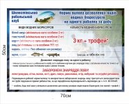 Табличка для рибальського клубу