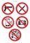 Заборонні знаки безпеки
